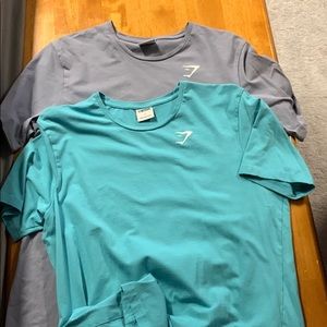 Two gymshark shirts